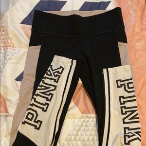 pink leggings with pockets!!!